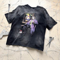 Unisex Vintage T Shirts Saint × Joker Artist Limited Edition Collaboration T-Shirt. Features authentic-spec 280g heavyweight fabric that retains its quality after washing. Crafted with vintage-style single-stitch and heaven-and-earth (blind stitc