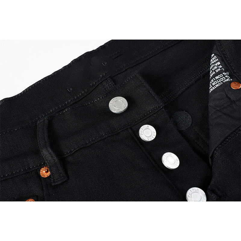 purple brand jeans Pure Cotton High Street Trend