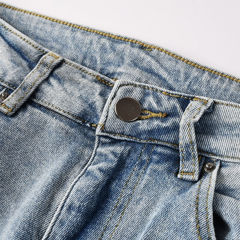 Men Trendy Jeans Pure cotton high quality
