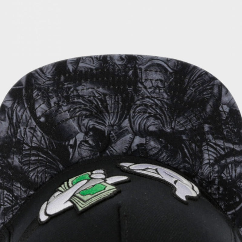 Trendy flat brimmed snapback hatsmen's shade