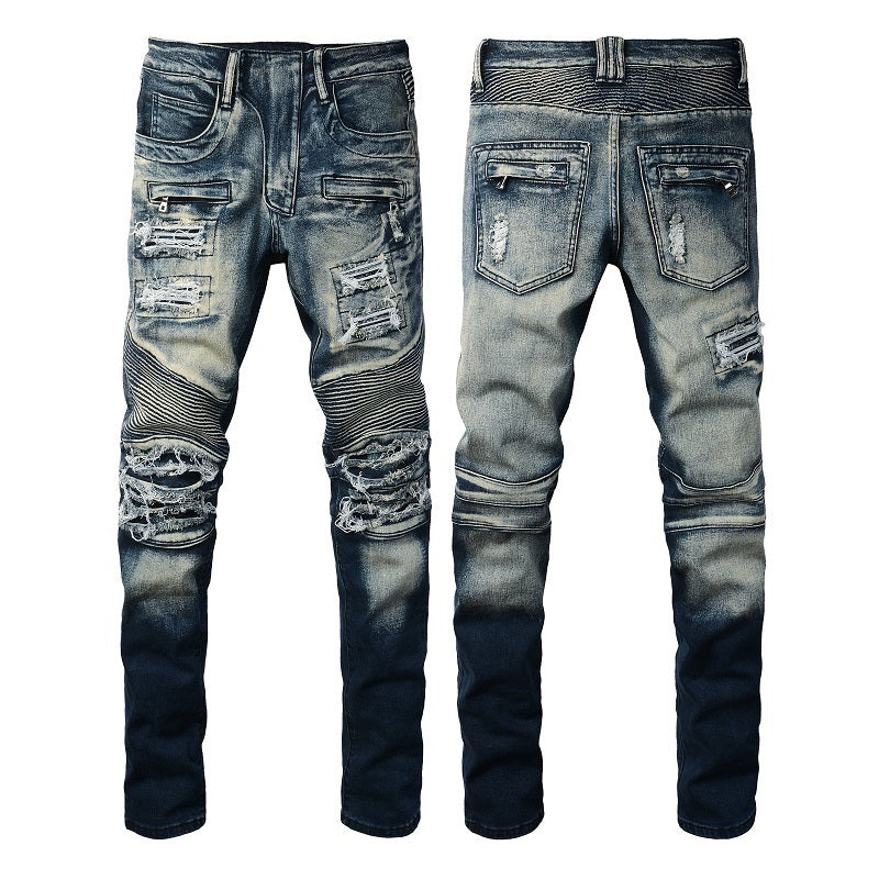 Men Trendy Jeans Pure cotton high quality