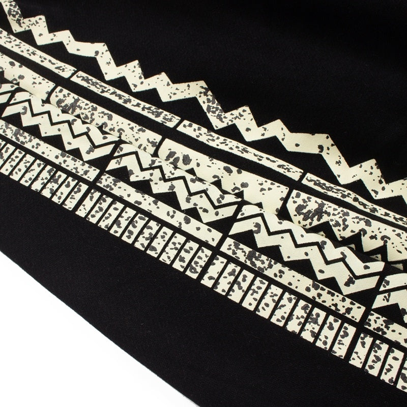 Denim Tears Hoodie Fleece Ethnic Jacquard Pattern D Logo Oversized Hooded
