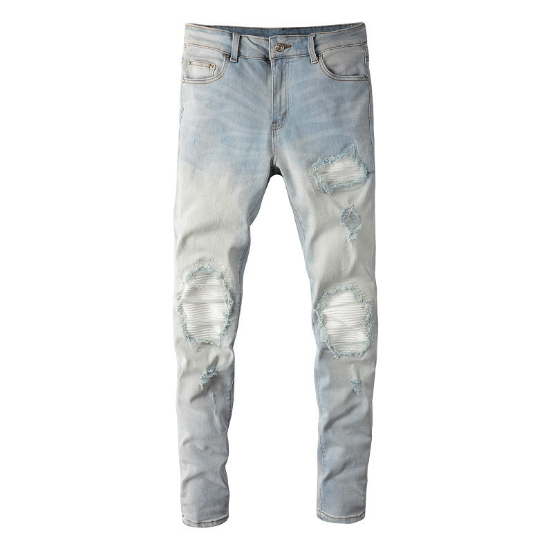 Men Trendy Jeans Pure cotton high quality
