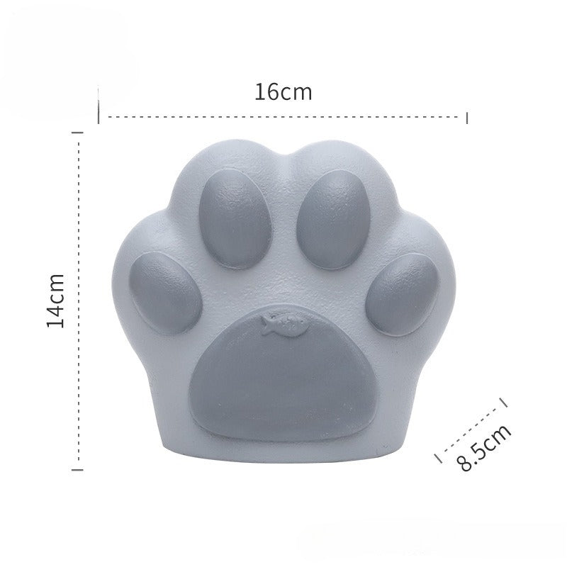 Pet Grave Marker Foreign Trade Cross-border pet cat claw urn lettering pet funeral souvenir resin handicraft animal comfort box