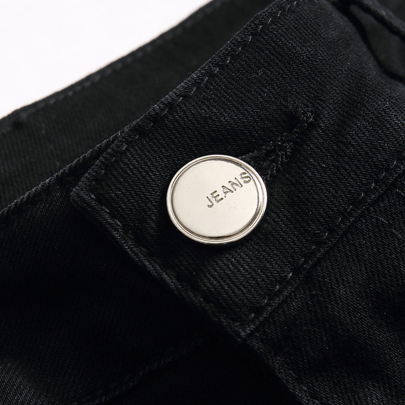 Mens Fashion Jeans Birdprint embroidery 5707# Pure cotton high quality