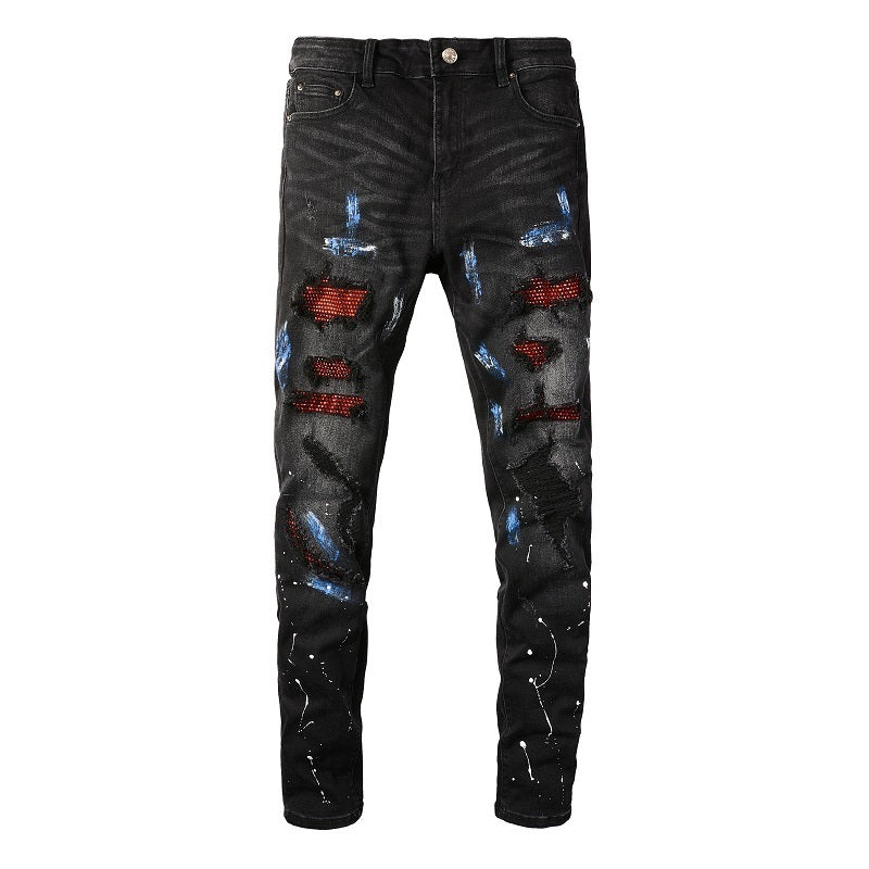 Men Trendy Jeans Pure cotton high quality
