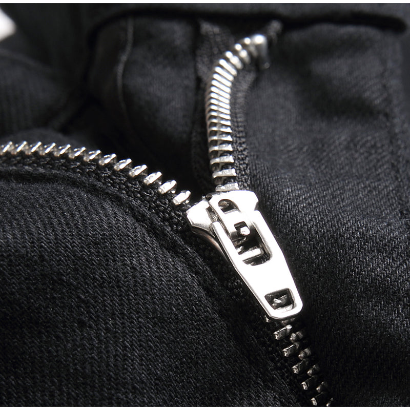 Mens Fashion Jeans White cotton flower 1322# Pure cotton high quality