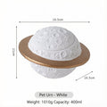 Pet Urn pet urn Moisture-proof and moisture-proof cat and dog pet urn Pet funeral supplies Sealed tank Cement planet cup