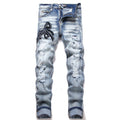 AMIRI Jeans High-quality distressed pure cotton