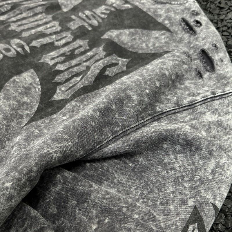 Unisex Vintage  sweatshirt West Coast CSFGANG Limited Edition Crewneck Sweatshirt â€?Heavyweight fabric with a washed, distressed finish and multiple hand-cut, distressed details.