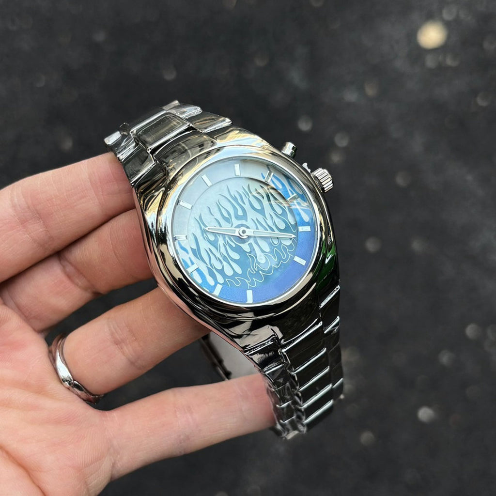 Men's watches y2k dynamic flame design