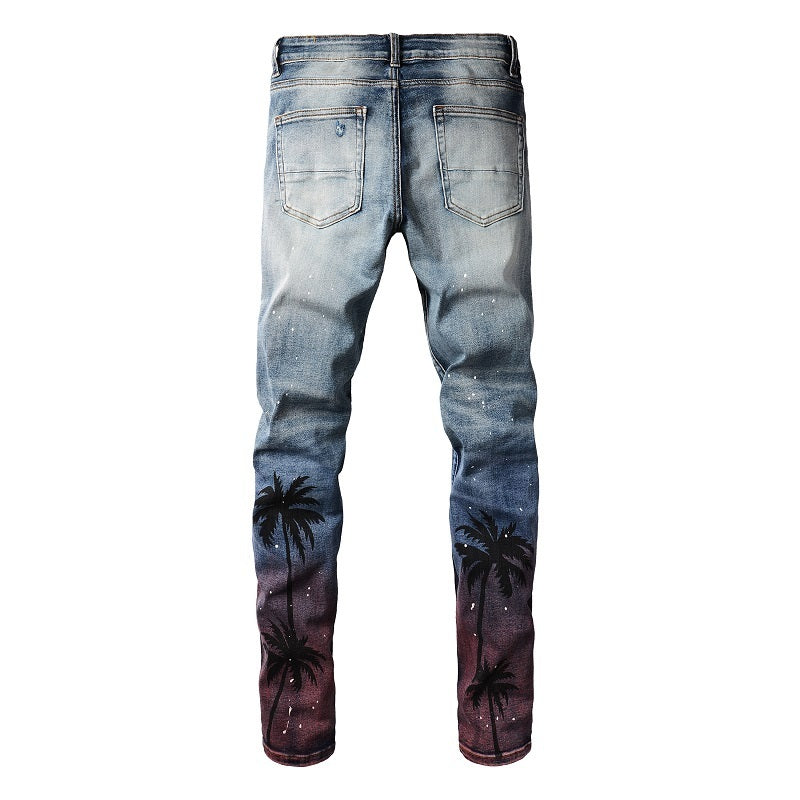 Men Trendy Jeans Pure cotton high quality