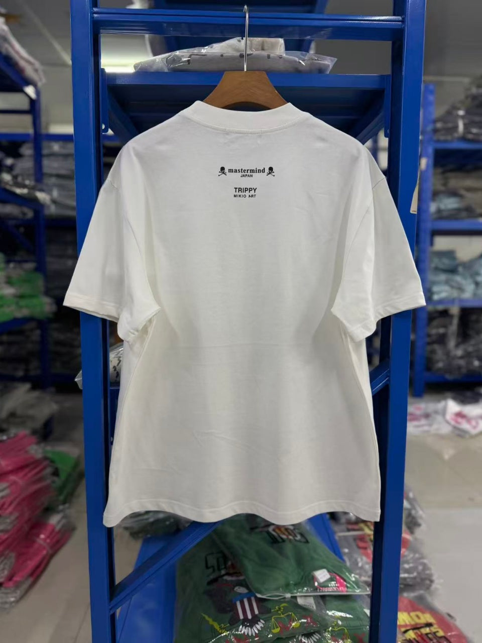 Vintage style washed summer wear T shirt Skull 260G pure cotton high-quality streetwear