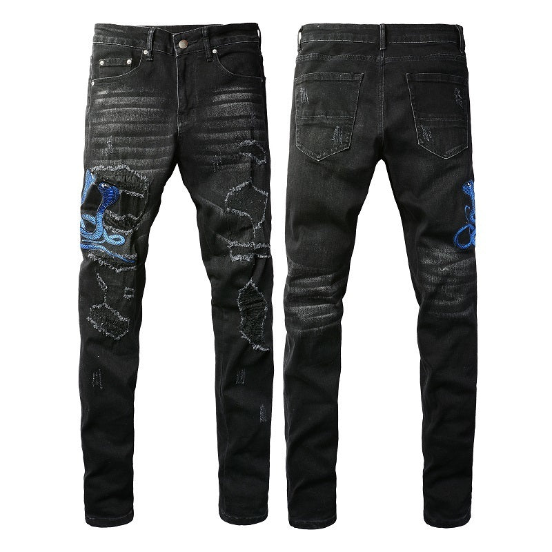 Men Trendy Jeans Pure cotton high quality