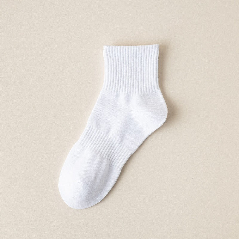 Men socks pure color