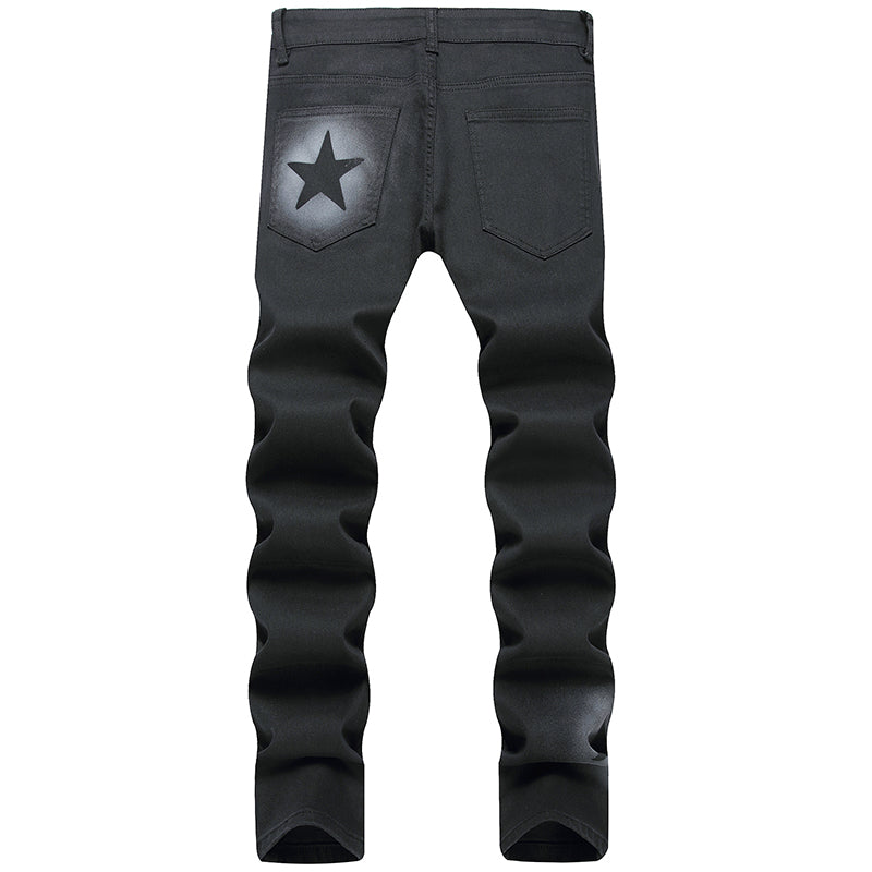 Mens Fashion Jeans Star 1327# Pure cotton high quality