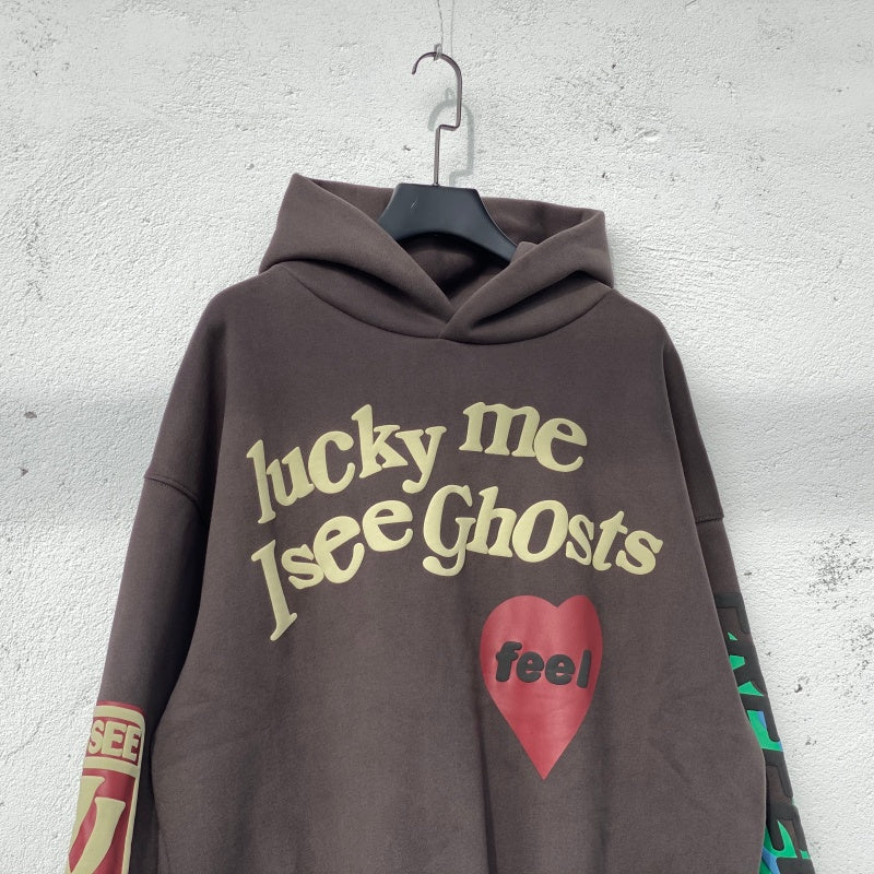Unisex Vintage Hoodie  CPFM x KIDS SEE GHOSTS Limited Edition â€?Original brushed fabric with raised puff print.