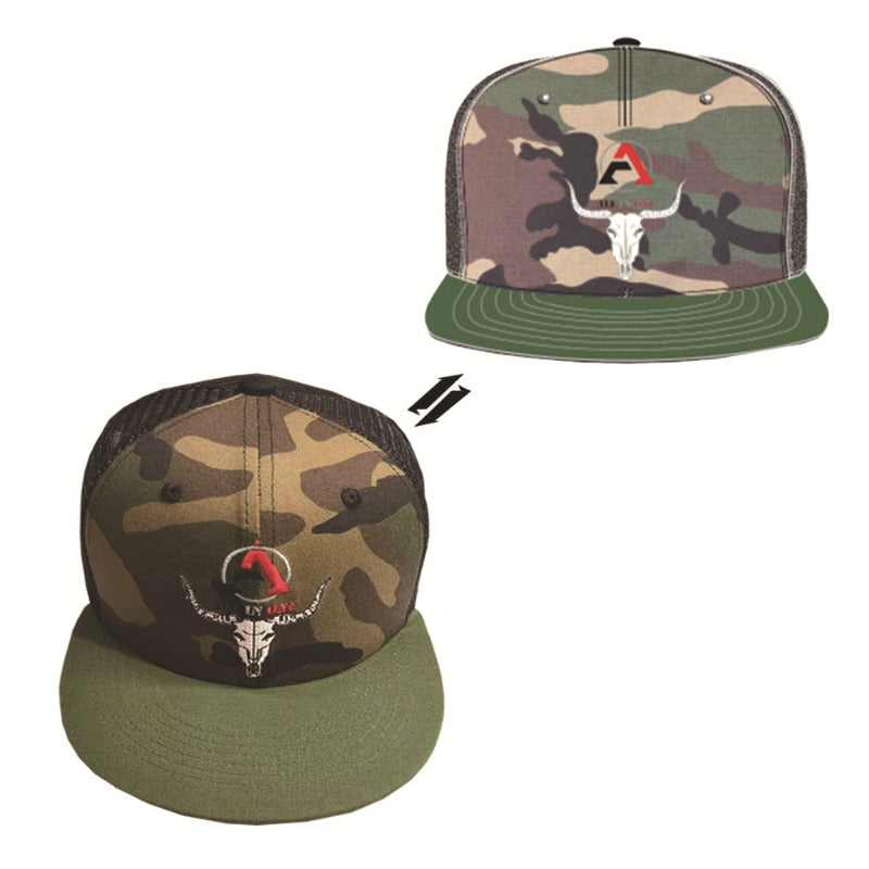 Trendy flat brimmed snapback hatsbreathable