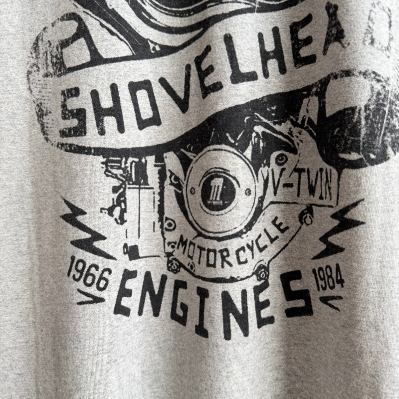 Unisex Vintage T Shirts Saint X BerBerJin X Harley three-way collaboration; heavyweight 280g fabric (post-wash); vintage single-stitch and blind-stitch construction; garment-dyed with enzyme wash and distressed finish.