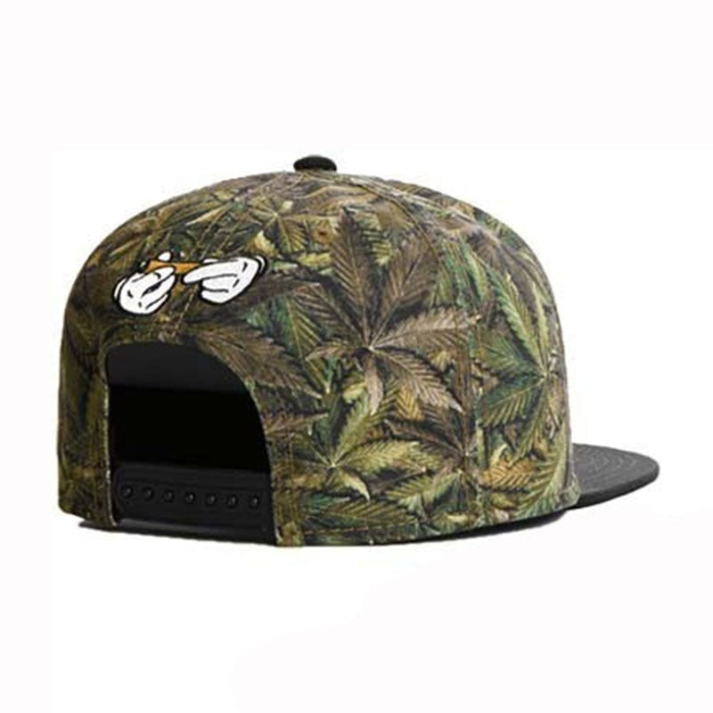 Trendy flat brimmed snapback hatsbreathable adjustable sunshade