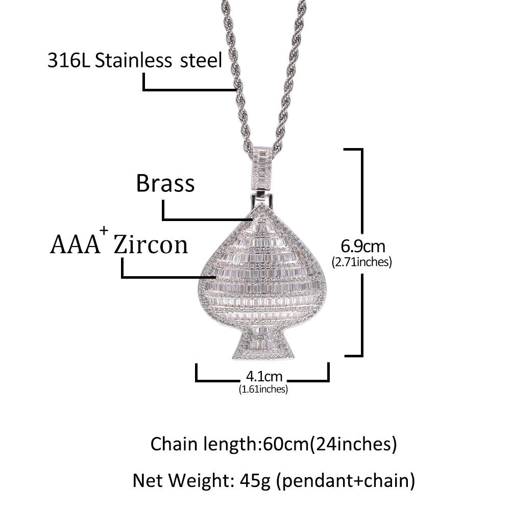 Jewelry Vintage Accessories ins Diamond Necklace St. Valentine's Spectrum