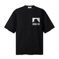 RHUDE T Shirts Mountain Silhouette Dual‑Side Statement Print