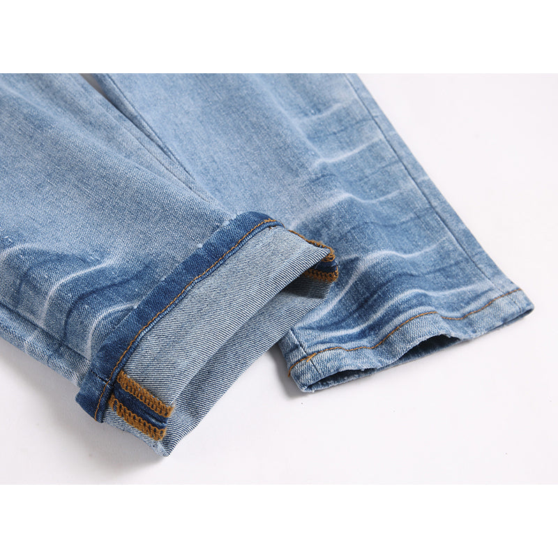 AMIRI Jeans High-quality distressed pure cotton