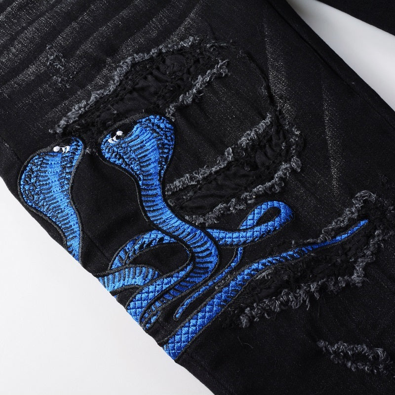 Men Trendy Jeans Pure cotton high quality