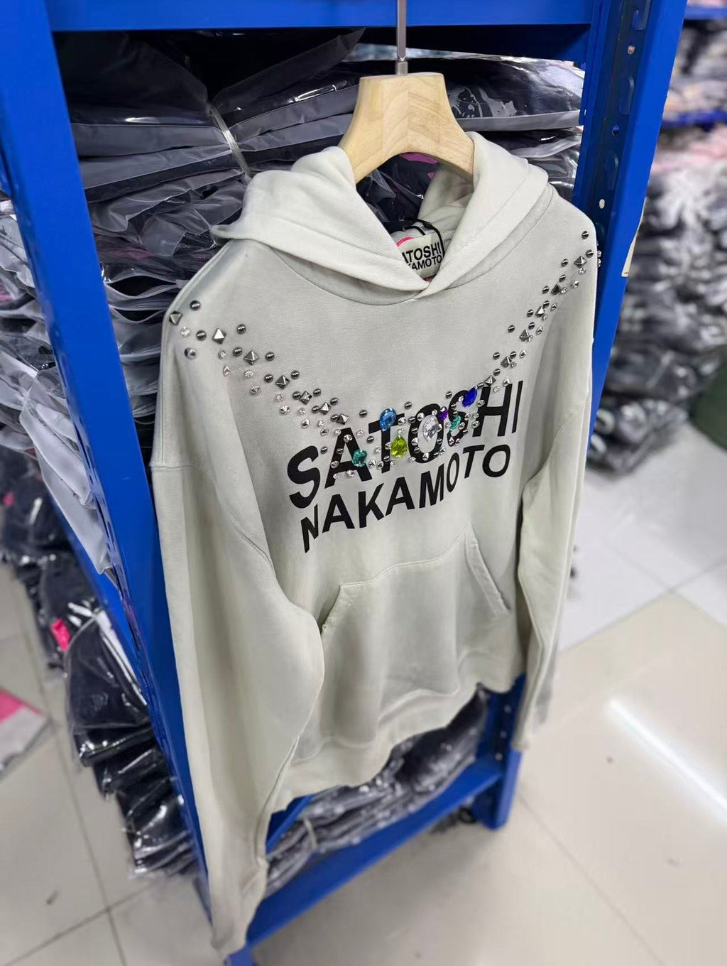 Satoshi Nakamoto hoodie High-quality heavyweight streetwear with a vintage, distressed aesthetic.
