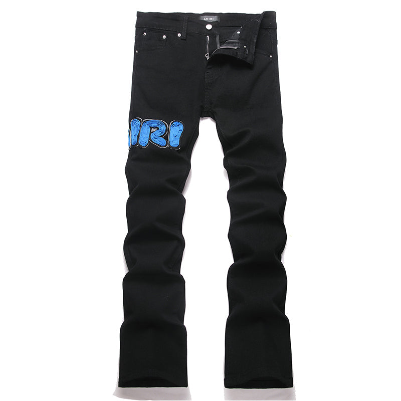 AMIRI Jeans High-quality distressed pure cotton