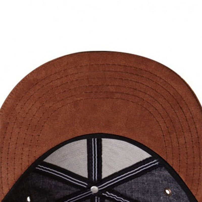 Trendy flat brimmed snapback hatssummer cartoon sunshade breathable