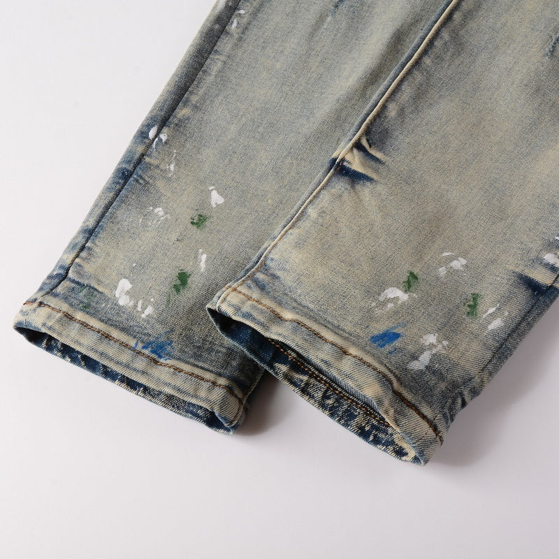 Men Trendy Jeans Pure cotton high quality