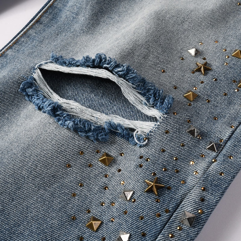 Men Trendy Jeans Pure cotton high quality