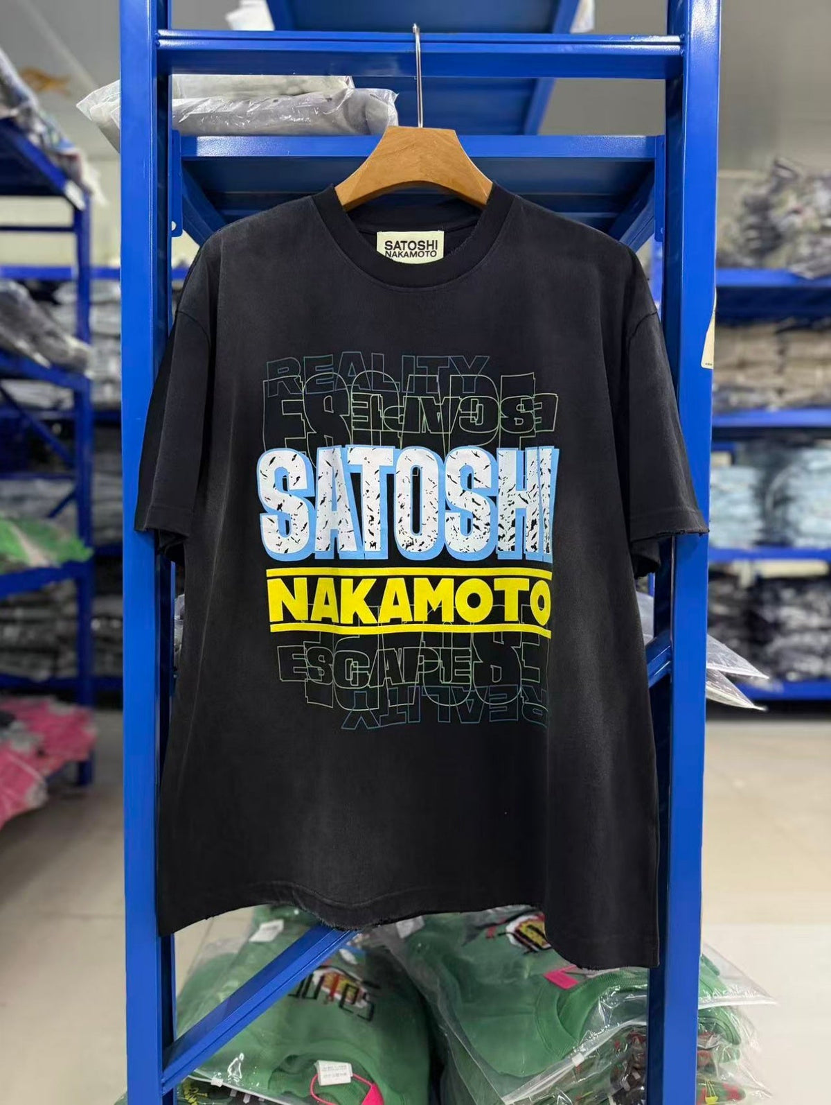 Satoshi Nakamoto t shirt High-quality heavyweight streetwear with a vintage, distressed aesthetic.