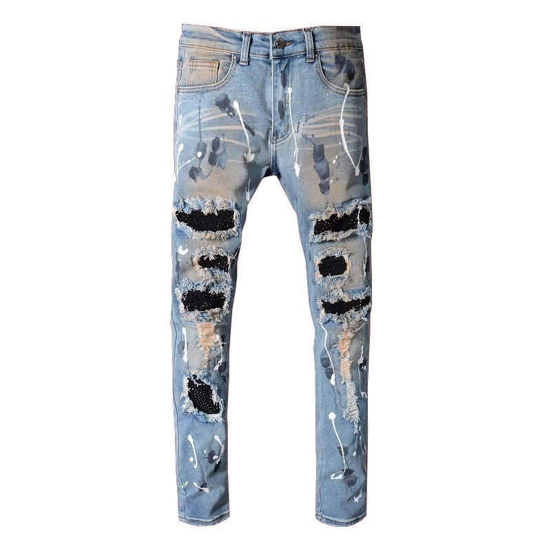 Men Trendy Jeans Pure cotton high quality
