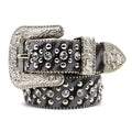 Hip-hop punk rhinestone belt sweet cool style