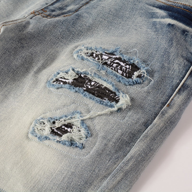 Men Trendy Jeans Pure cotton high quality