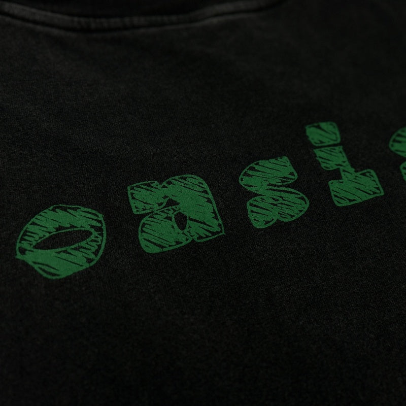 Unisex Vintage T Shirts OASIS Tour-Exclusive High-Street T-Shirt: West Coast Street/Graffiti/Hip-Hop Style. Features a heavyweight fabric with a distressed wash finish and direct-to-garment white ink printing—offering an unbeatable feel and premium q