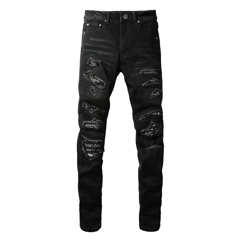 Men Trendy Jeans Pure cotton high quality
