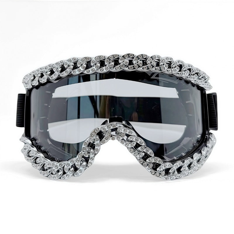 Trendy punk glasses cycling goggles windproof