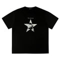ERD T Shirts Central Star Framed Figure Vintage Streetwear Tee