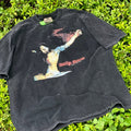 Unisex Vintage T Shirts Marilyn Manson Oil Painting Passion Limited Edition â€?High-Street Vintage Heavyweight Tee with Direct-to-Garment White Ink Print