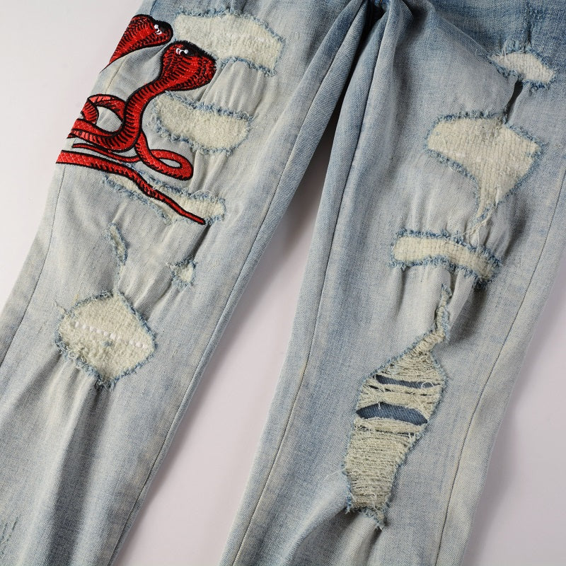 AMIRI Jeans High Street Distressed#1346