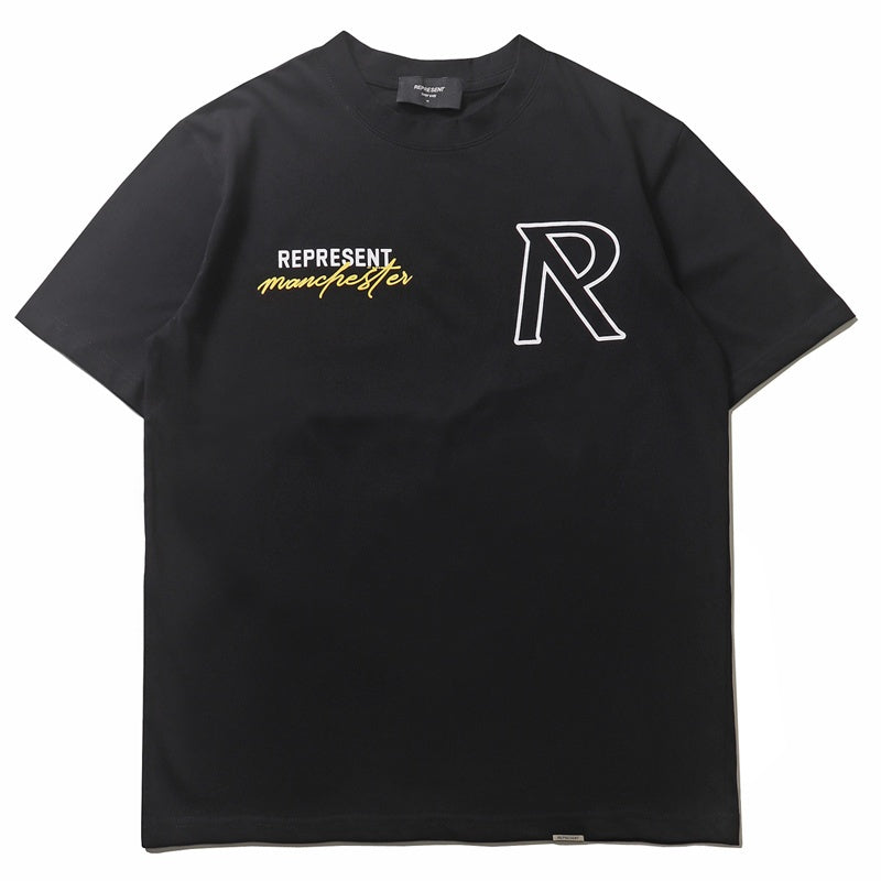 Mens T-shirt Represent letter print