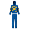 Spiderweb hoodie & sweatpants 2 piece set High-quality pure cotton for autumn and winter
