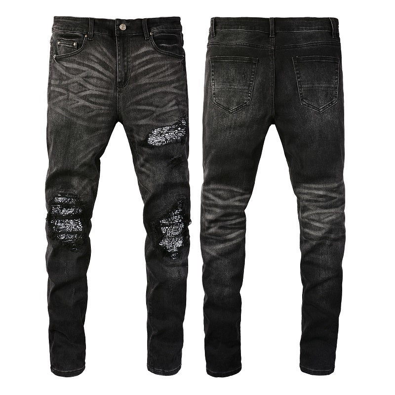 Men Trendy Jeans Pure cotton high quality