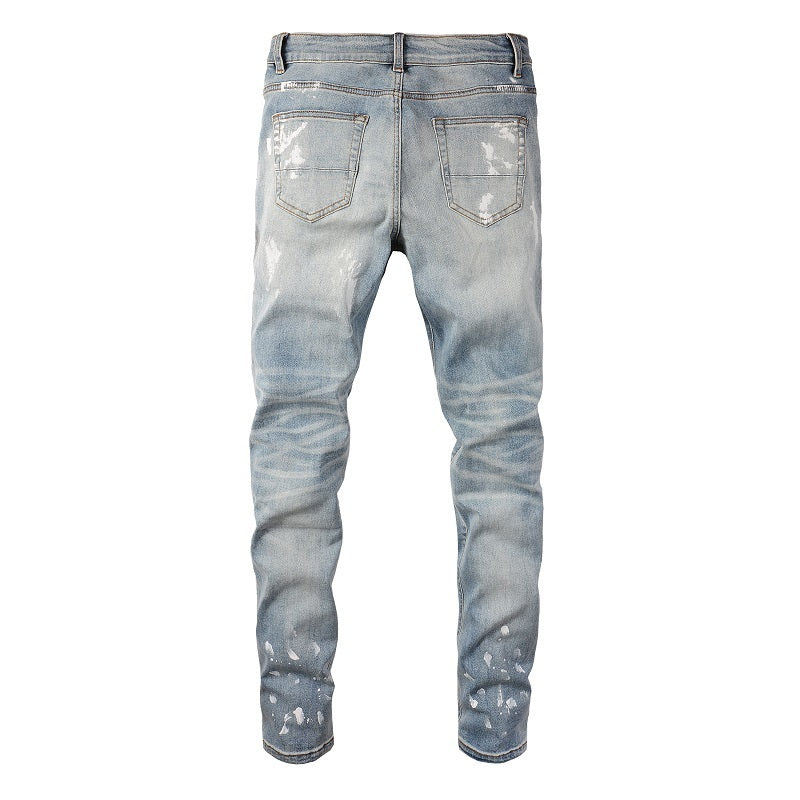 Men Trendy Jeans Pure cotton high quality