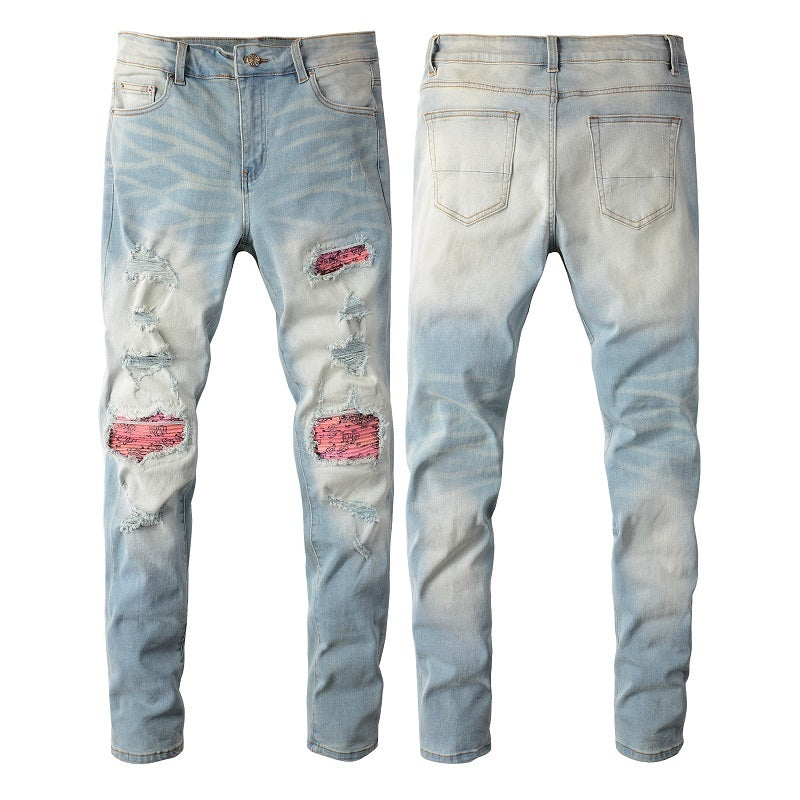 Men Trendy Jeans Pure cotton high quality
