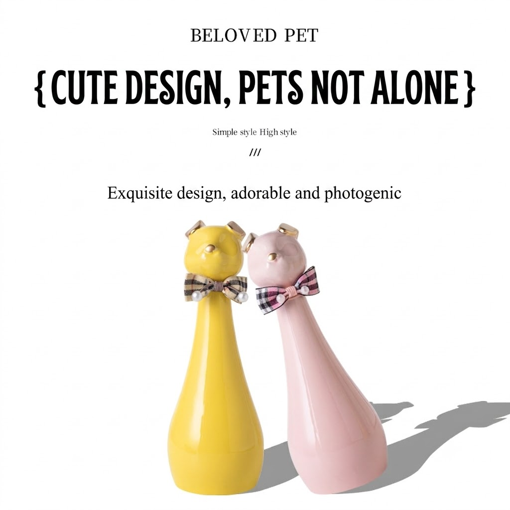 Pet Urn Pet Urn Dog Jar Sealed Jar Urn Moisture-proof Commemorative Box Death Cremation Jar Funeral