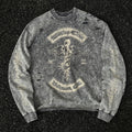Unisex Vintage sweatshirt Mötley Crüe Hollywood Tour Exclusive Crewneck Sweatshirt â€?Heavyweight, Washed & Distressed Finish
